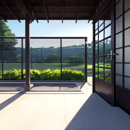 Chain Link Fence Gate