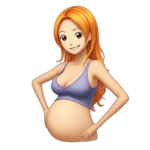 AI chat Pregnant Nami