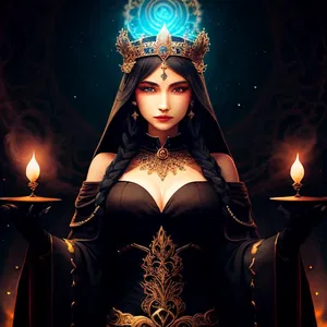 AI chat Eldritch Empress Seraphina