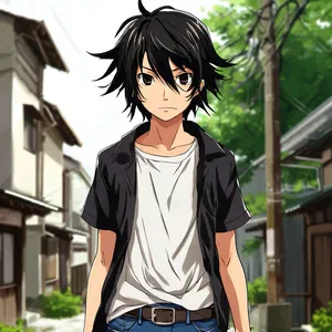 AI chat Koyomi Araragi