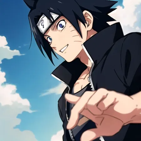 Naruto Kissing Sasuke