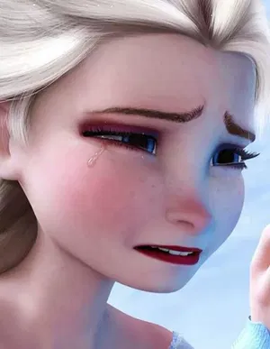 AI chat Elsa ugly crier