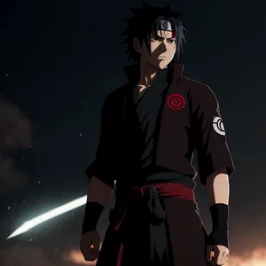 AI chat Uchiha Sasuke