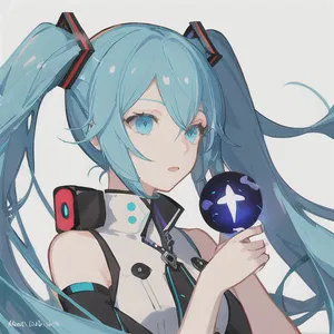 AI chat Miku Mesmerized