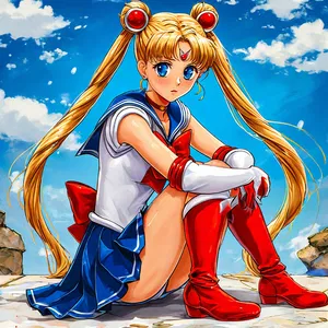 AI chat Usagi Tsukino (Sailor Moon)