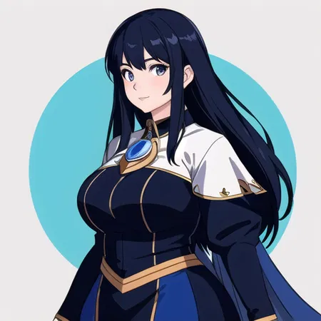 Frostveil, the Curvaceous Enchantress