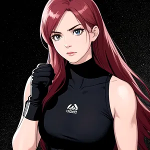 AI chat Blair Dame Street Fighter