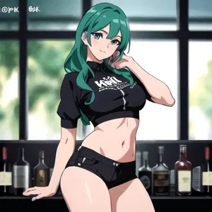 AI chat Crop Top Anime
