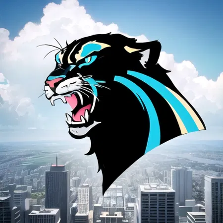 Panthers Logo, The Feline Guard