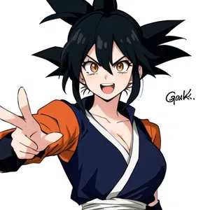 AI chat Genderbent Goku