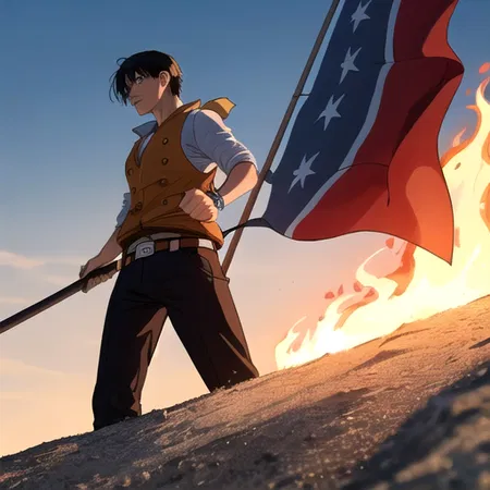 Shoot Down That Flag One Piece