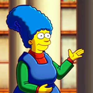 AI chat Marge Simpson AI