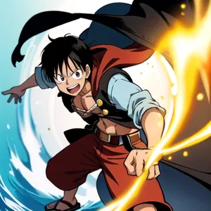 AI chat Luffy Pic