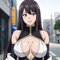 boobs in face anime