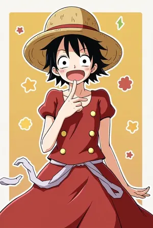 AI chat Femboy Luffy