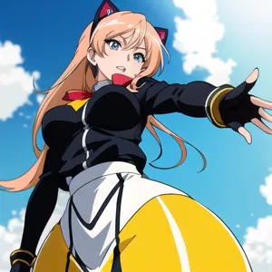 AI chat Anime Skyscraper
