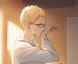 AI chat Tsukishima Kei