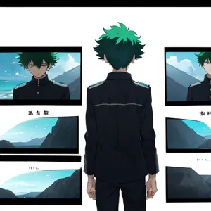 AI chat Deku Depressed