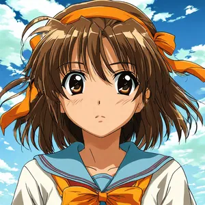 AI chat Haruhi Suzumiya (The Melancholy of Haruhi Suzumiya)