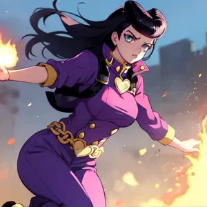 AI chat Josuke Higashikata (Female Variant)