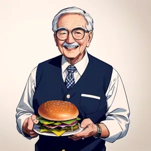AI chat Grandpa's Burger Haven