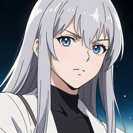 Silver Hair Anime Guy