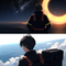 into the horizon