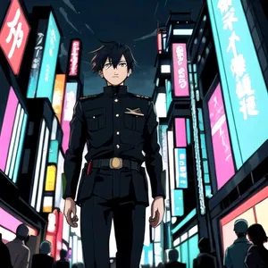 AI chat Neo Tokyo Anime