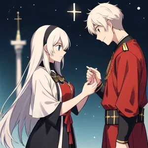 AI chat Christian anime character
