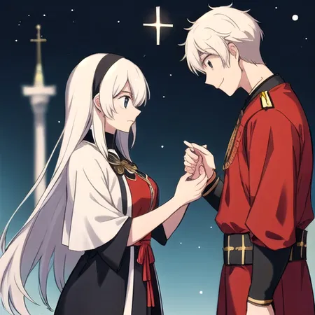 Christian anime character