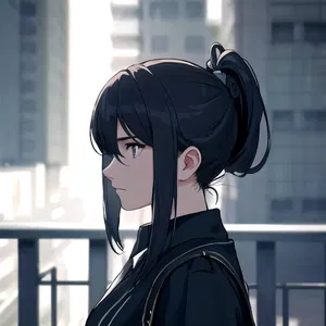 AI chat Metal Railing