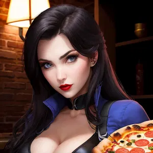 AI chat Widowmaker Pizza Slut