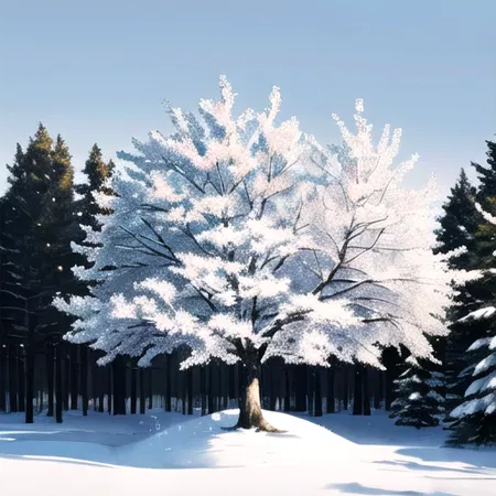 White Trees