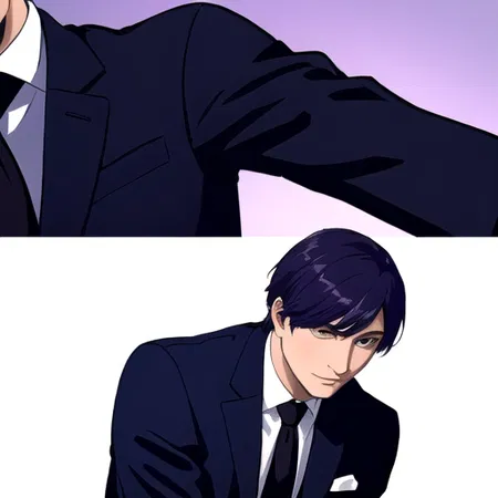 Purple Suit