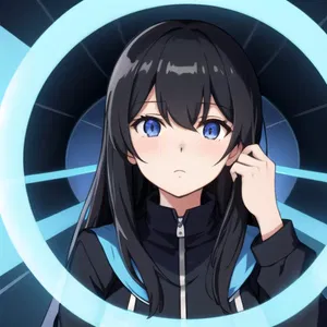 AI chat Fumika Horiuchi from Meitantei Conan