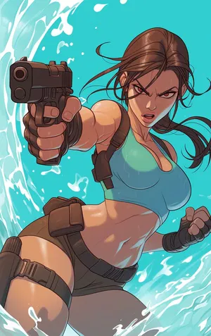 AI chat Lara Croft