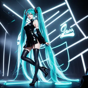 AI chat Futanari Hatsune Miku