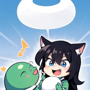 AI chat Milky Cartoon