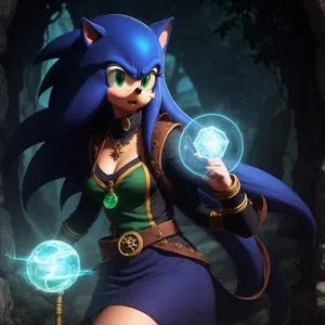 AI chat Zeena the Hedgehog