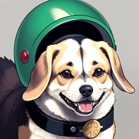 Helmet Pup