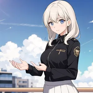 AI chat Sylvia the Silver-Haired Sorceress