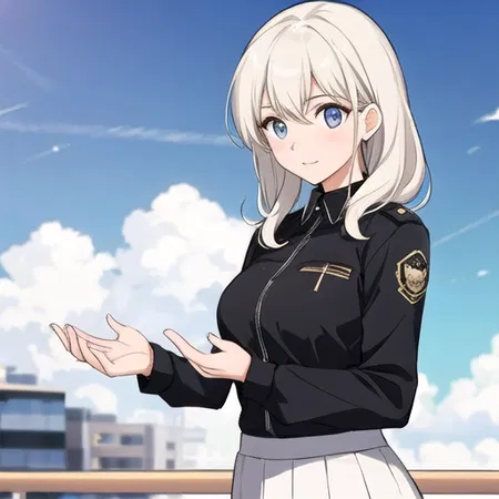 Sylvia the Silver-Haired Sorceress
