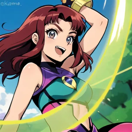 Starfire and Nightwing
