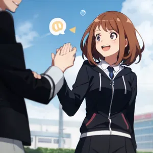 AI chat Ochako Uraraka