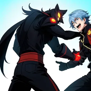 AI chat Bleach White Hair Guy