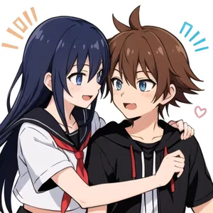 AI chat Hibiki & Sora
