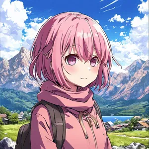 AI chat Nadeshiko Kagamihara (Laid-Back Camp)