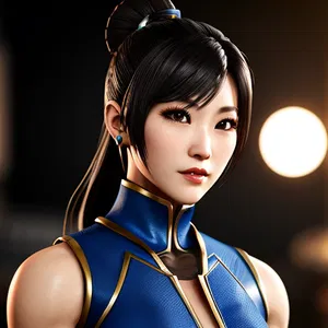 AI chat Chun-Li Alpha