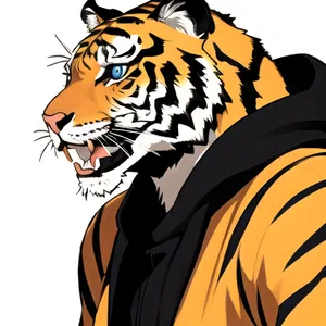 AI chat Tiger Costume