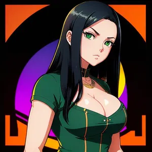 AI chat Nico Robin Thicc